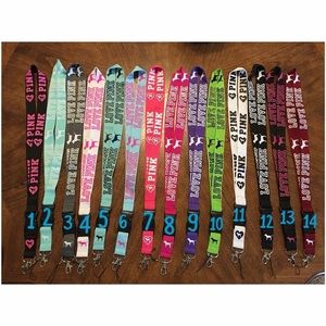 Victoria secret Love Pink Lanyards